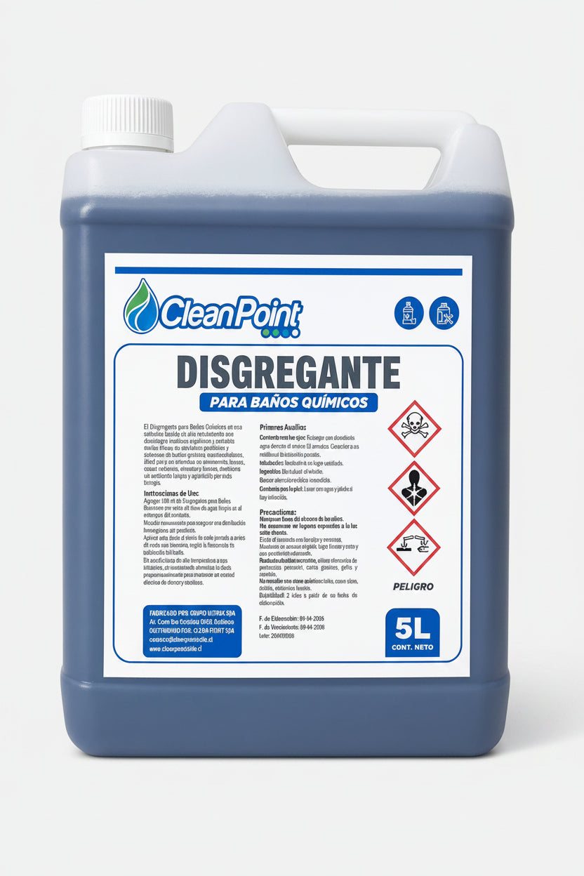 DISGREGANTE PARA BAÑO QUÍMICO ENV 5L