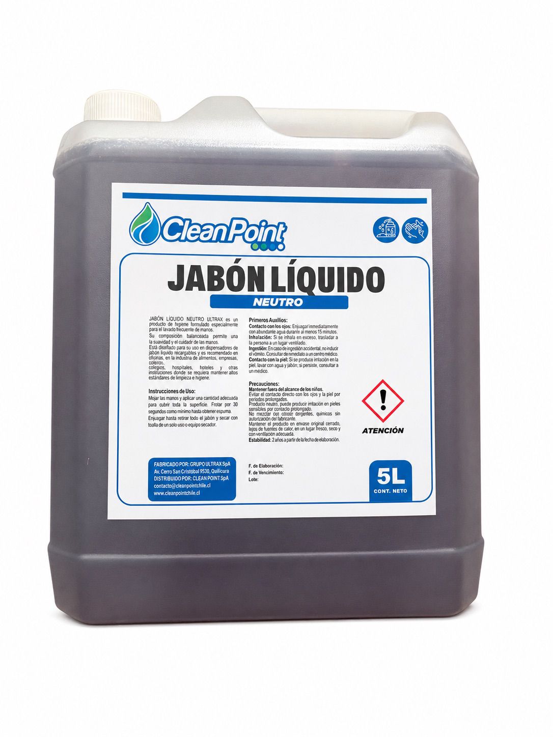 JABÓN LÍQUIDO NEUTRO ENV 5L