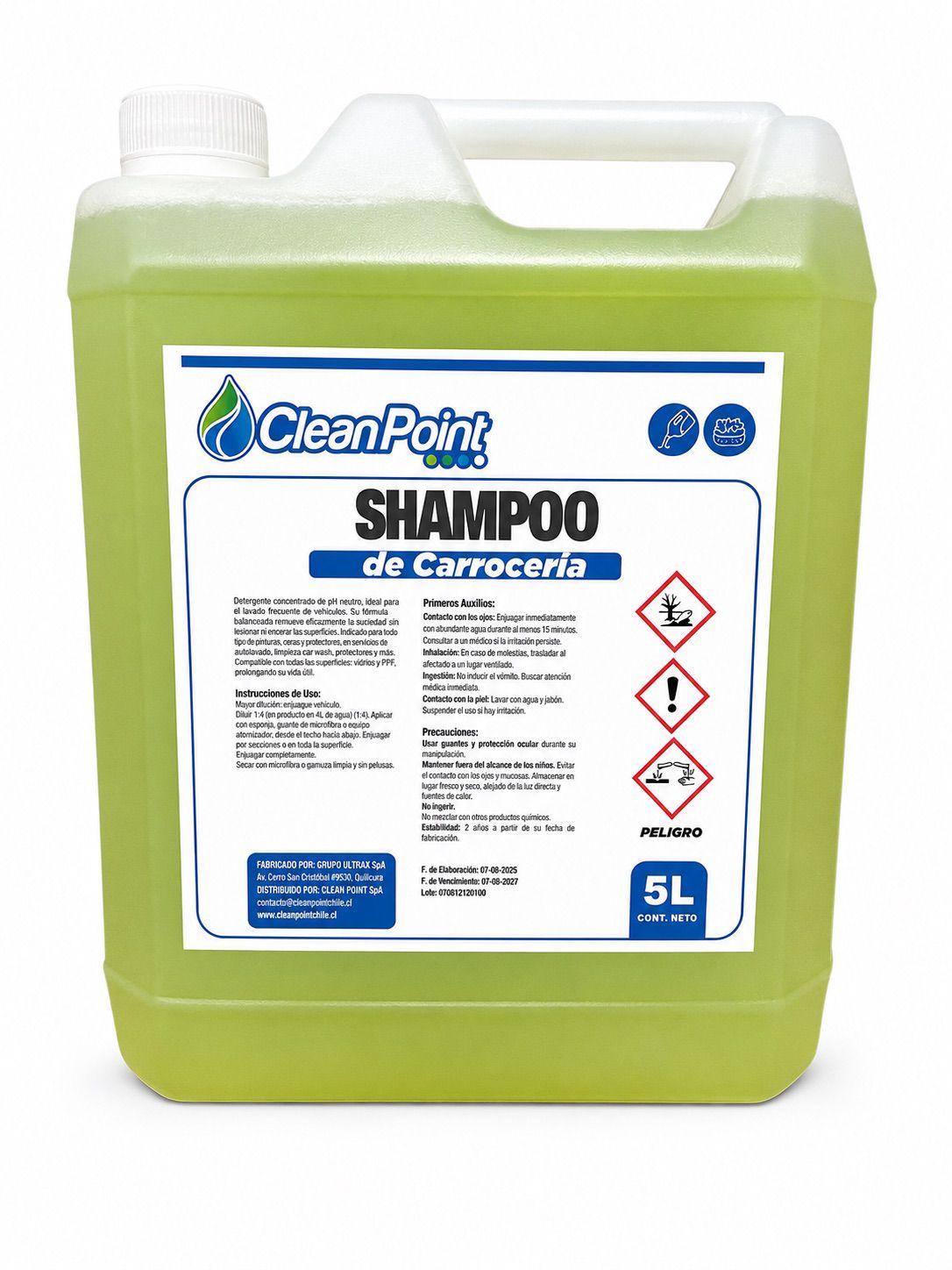 SHAMPOO DE CARROCERÍA ENV 5L