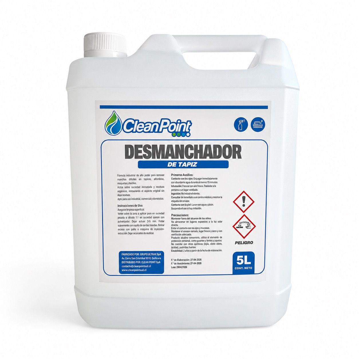 DESMANCHADOR TAPIZ CONCENTRADO ENV 5L