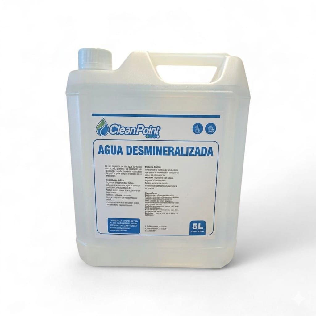 AGUA DESMINERALIZADA ENV 5L